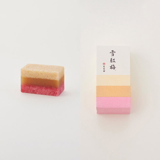 虎屋羊羹|雪紅梅(中形)