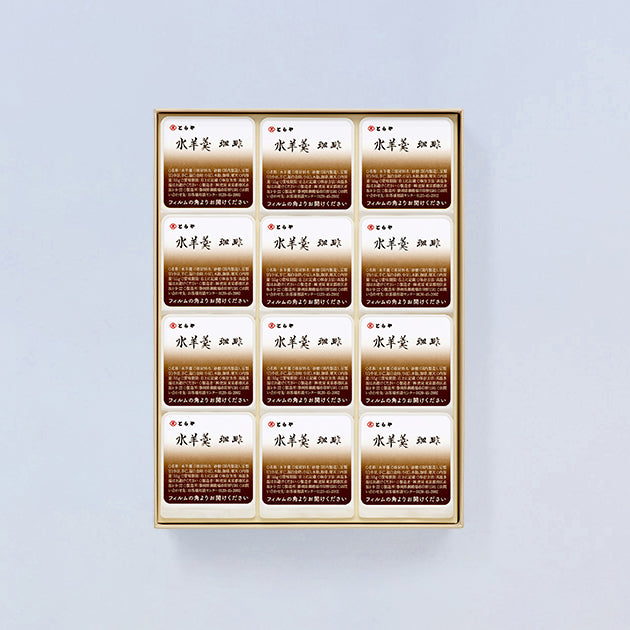虎屋水羊羹 12個入(珈琲)
