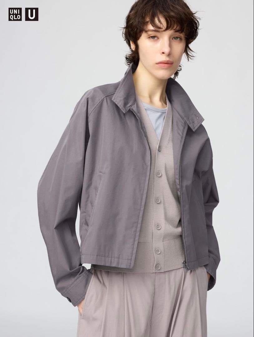 日本代購|UNIQLO 外套 - U 短版棉質外套|Mercari