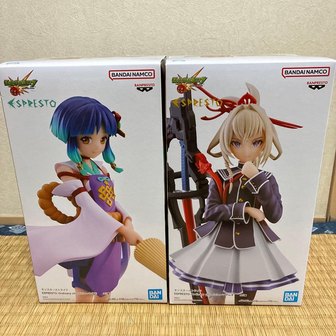 日本代購|新品未開封 モンスターストライク フィギュア 2体セット マサムネ ヤクモ|Mercari