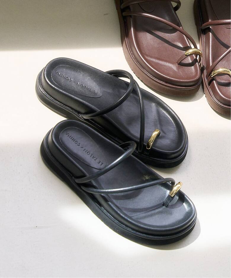 日本代購|LE TALON 涼鞋 - COHINA×LE TALON 鋼圈涼鞋|Baycrews