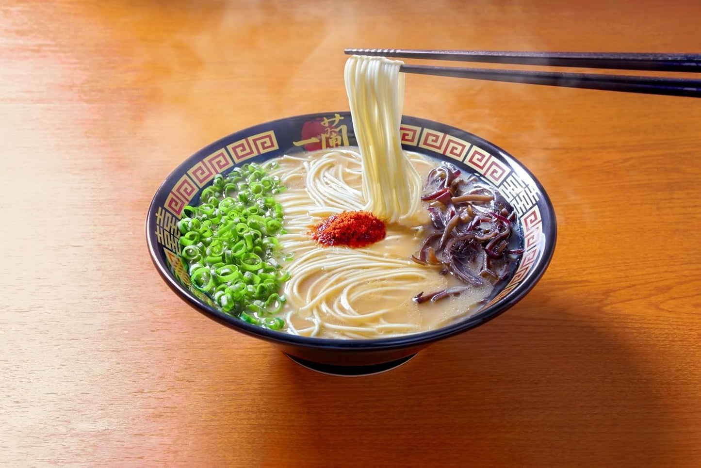 一蘭拉麵 博多細麵直條麵 5食入 645g 日本人氣豚骨拉麵伴手禮