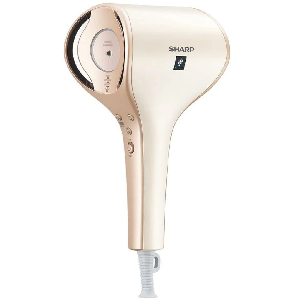 日本代購|ecmaison 【楽天市場】【新品】シャープ ドライヤー IB-WX3-N プラズマクラスタービューティ ドレープフロー 速乾 コンパクト BEAUTYモード リネンゴールド:株式会社ECメゾン|樂天
