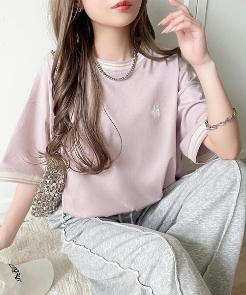 日本代購|Java T恤 - tシャツ 半袖 100%綿質刺繡|ZOZOTOWN