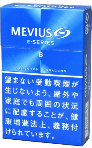 日本代購|Mevius 香煙 - 10包 Mevius E系列6 香煙|樂天