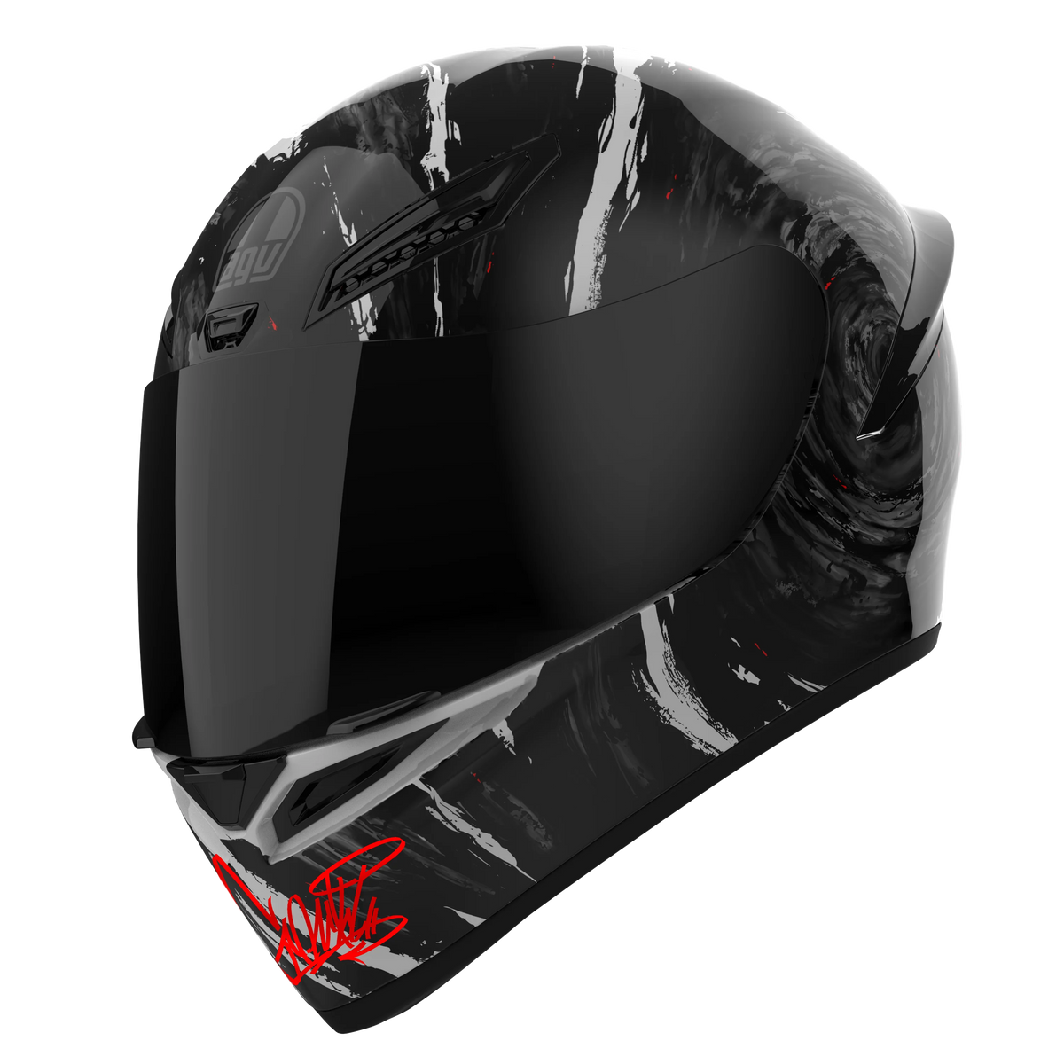 日本代購|AGV 豪鬼 頭盔 - x STREET FIGHTER 6 日本限定豪鬼頭盔|AGV
