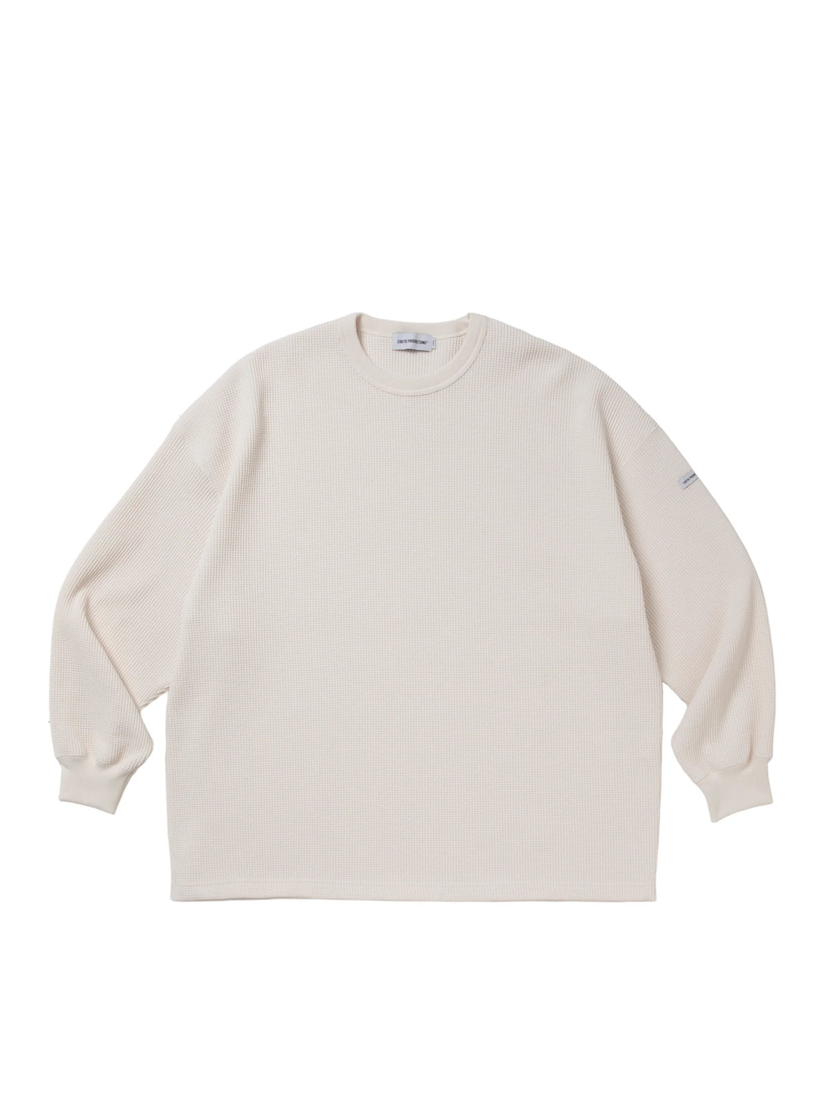 日本代購|COOTIE N/C Waffle Oversized L/S Tee【Black / XL】|COOTIE