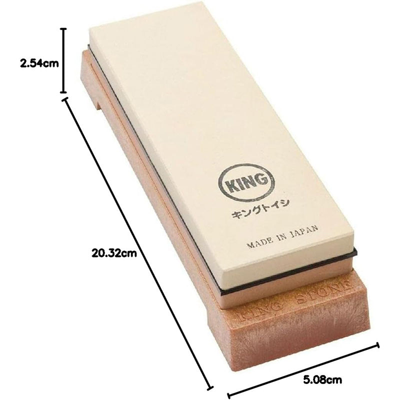 高品質雙面砥石 KW-65 (HT-65) - 專業家庭用刀具研磨工具,適合中研磨與精細打磨