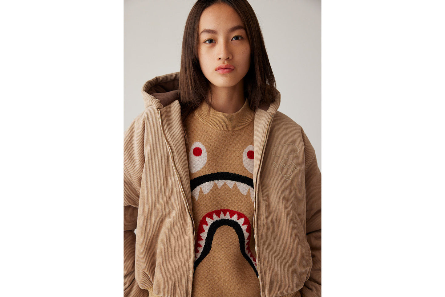BAPE SHARK WOOL MIX SWEATER