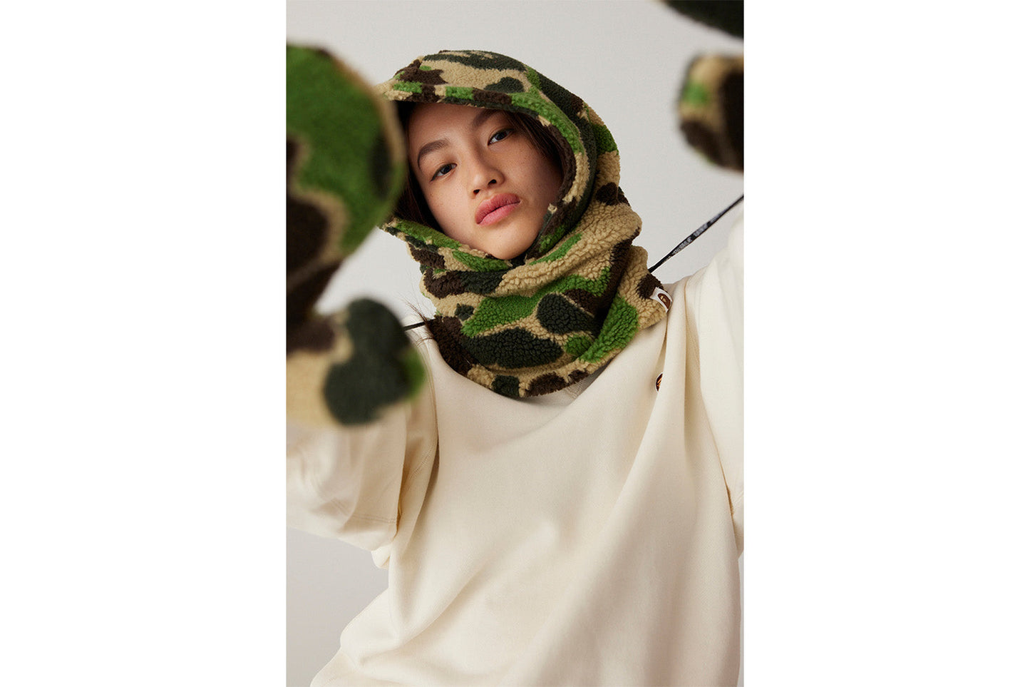 BAPE ONE POINT CREWNECK SWEATSHIRT