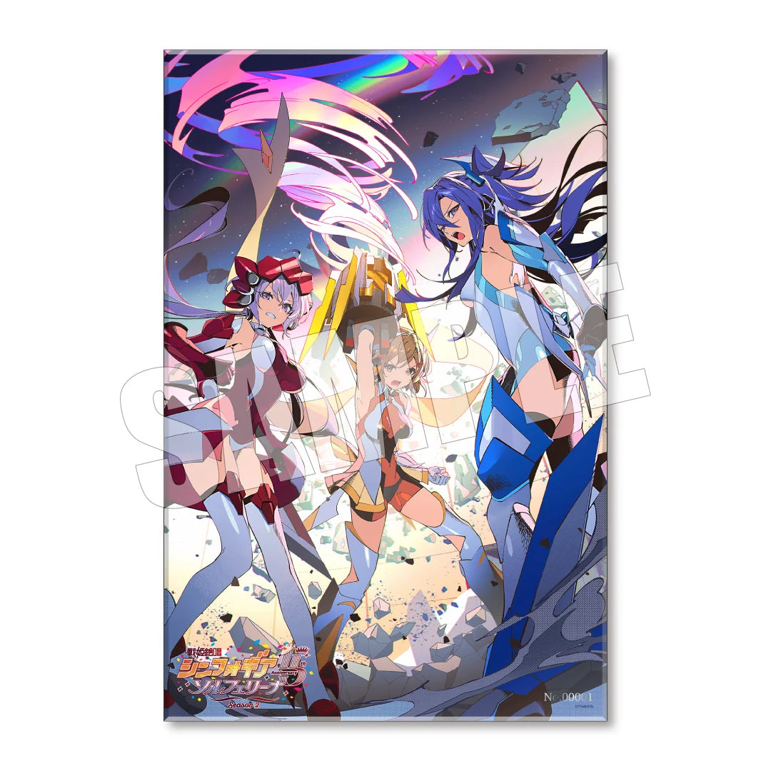 日本代購|ARIA e store 戦姫絶唱シンフォギア15周年ソルフェリーナseason2 メタライズアート【戦姫絶唱シンフォギア15周年ソルフェリーナseason2 メタライズアート - ねぇ、大好きだよ】|ARIA e store