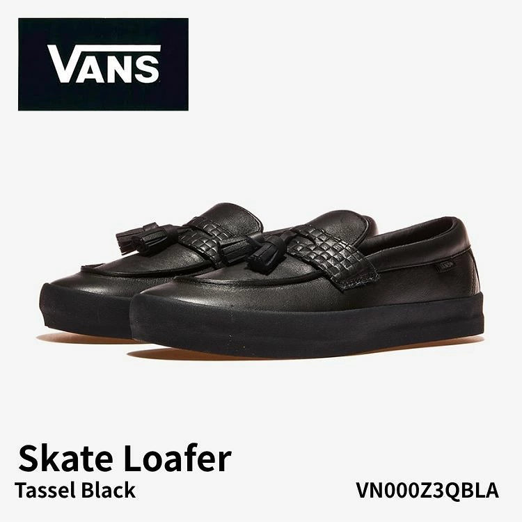日本代購|VANS 鞋子 - SKATE LOAFER 鞋子 - Tassel Black|樂天