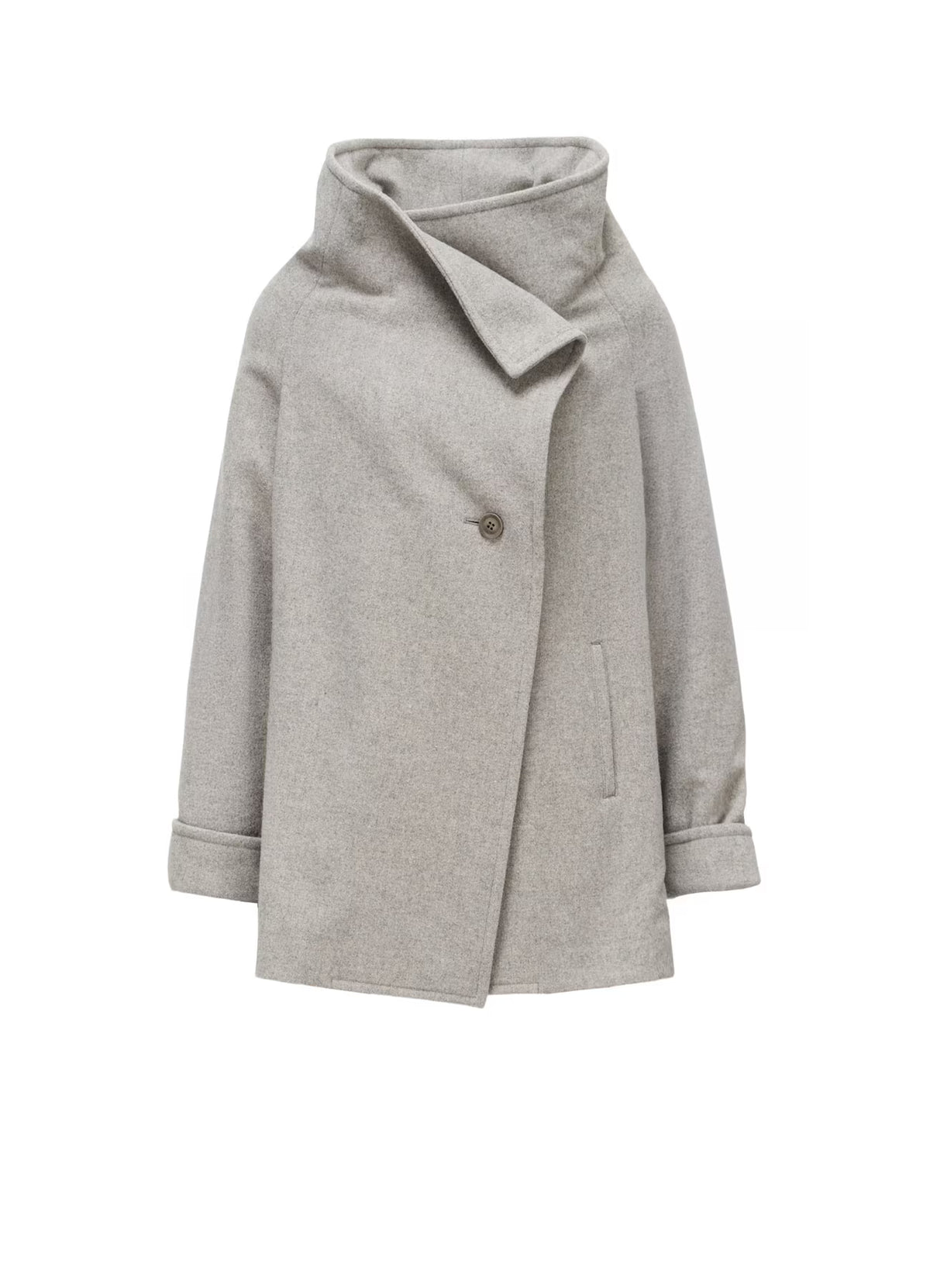 日本代購|AIRY MOSSER WRAP COAT|Theshopyohjiyamamoto