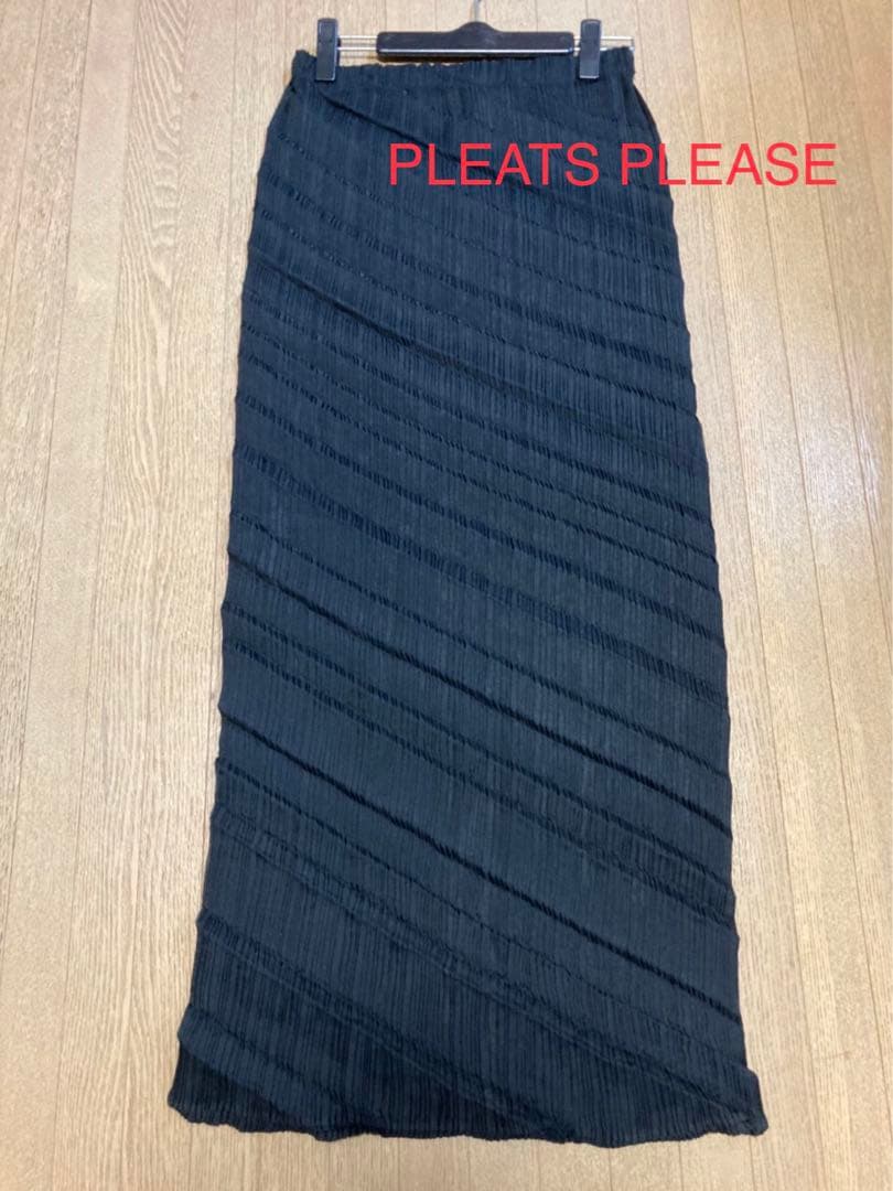 日本代購|イッセイミヤケ 長裙 - 黑色長裙|Mercari