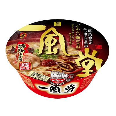 日本代購|一風堂 拉麵 - 赤丸新味 博多豚骨拉麵 129g|7premium