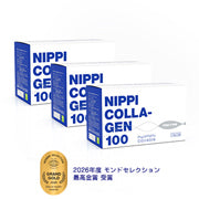 日本代購|ニッピ 膠原蛋白 - 100 魚類型 3箱組|Nip-col