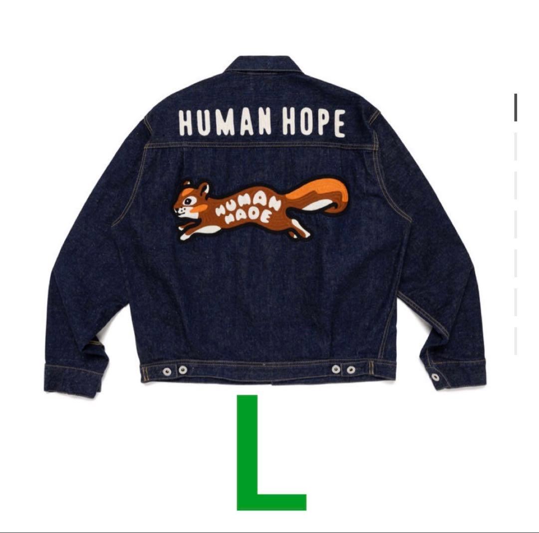 日本代購|未知 外套 - HUMAN HOPE 牛仔工作外套|Mercari