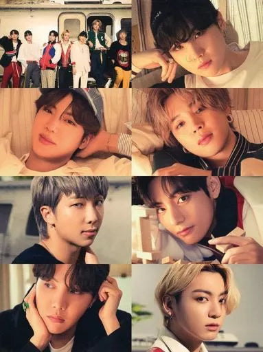 日本代購|防彈少年團 明信片 - BTS 明信片8枚組 CD BTS. THE BEST 發行紀念商品|HYBE
