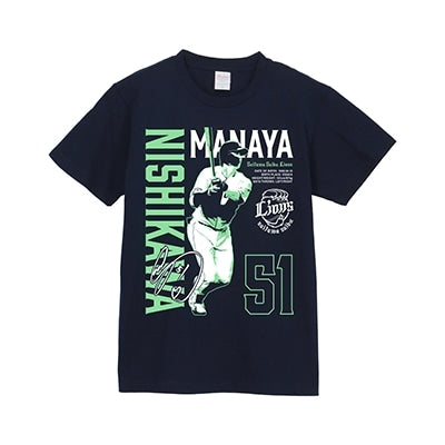 日本代購|未知 愛也 T恤 - 西川愛也玩家設計T恤 #51|Seibulions