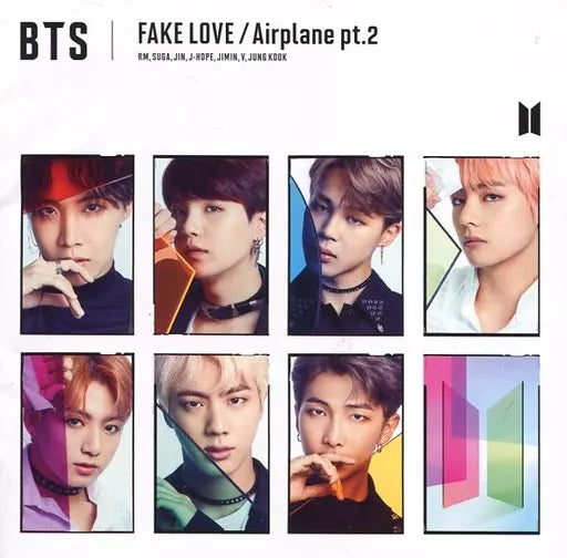 日本代購|防彈少年團 CD - FAKE LOVE/Airplane pt.2 FC限定盤|ユニバーサルミュージック