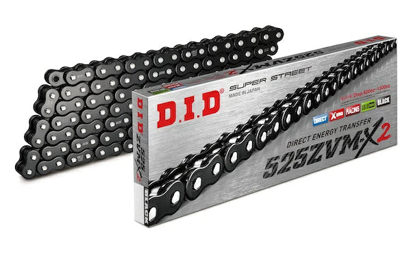 日本代購|inchup 汽車配件 - DID 525ZVM-X2-120L ZJ(カシメ) 黑色|樂天