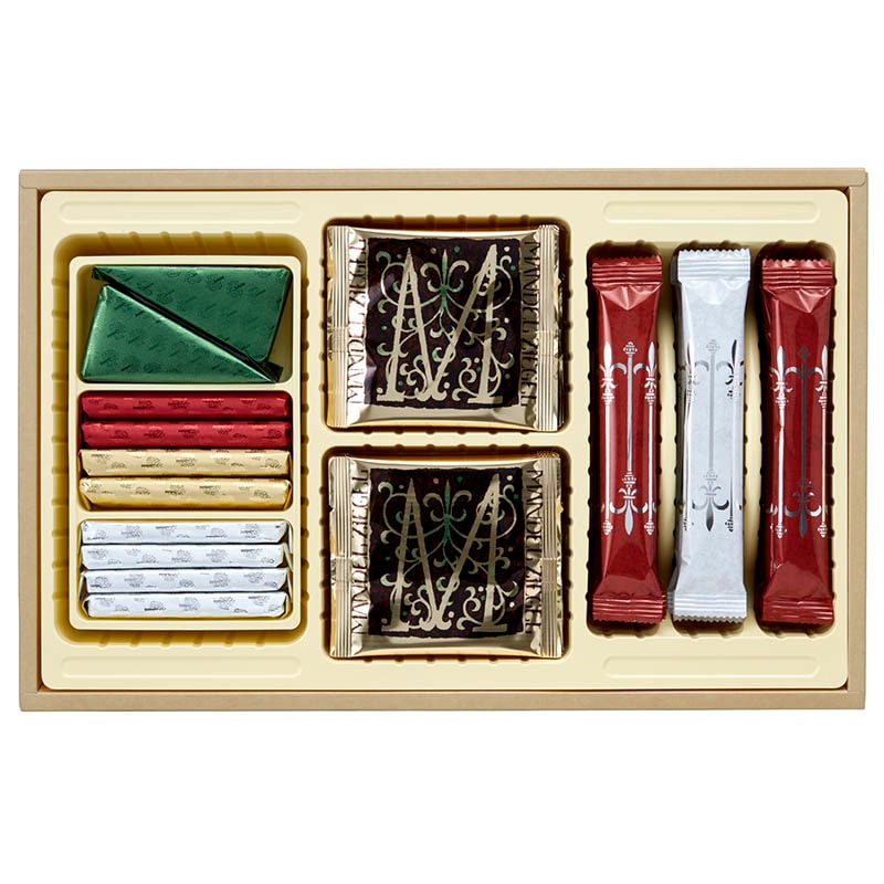 本高砂屋 薄餅捲與杏仁瓦片餅精緻禮盒 EMR50