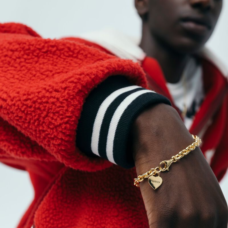 Human Made HEART SILVER BRACELET