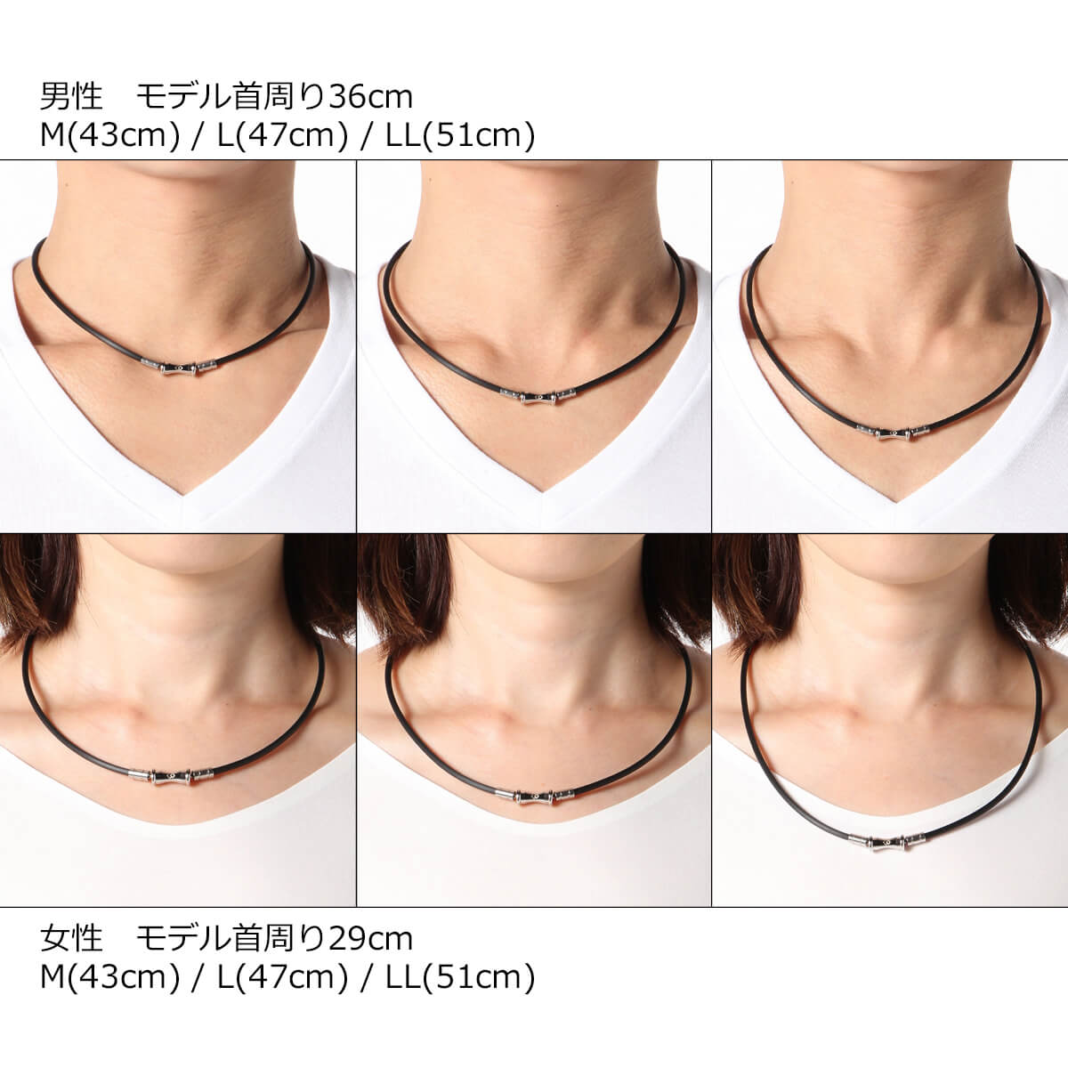 Colantotte RAFFI mini sports necklace magnet necklace (rose gold)