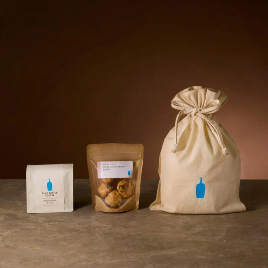 Blue bottle 藍瓶咖啡|燕麥片&蔓越莓餅乾 + 咖啡豆 套裝(限定)