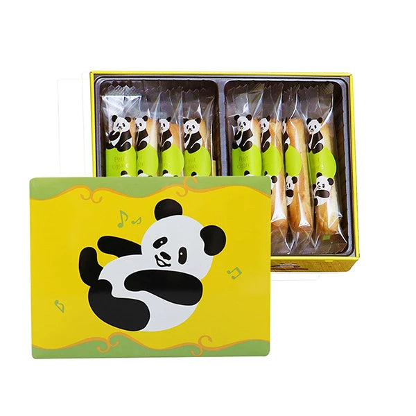 YOKUMOKU 16本入り 熊貓小雪茄蛋捲 - 熊貓甜點包裝