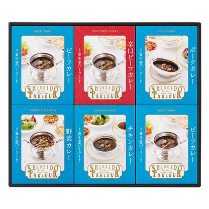 資生堂PARLOUR 銀座咖哩詰合禮盒CRN65【洋食系列】