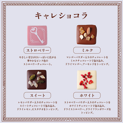 資生堂PARLOUR 巧克力四件組