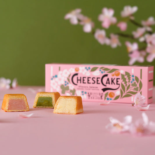 資生堂PARLOUR 起司蛋糕 3入（櫻花・原味・抹茶）