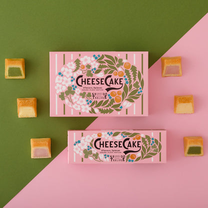 資生堂PARLOUR 起司蛋糕 3入（櫻花・原味・抹茶）