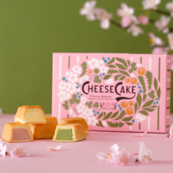 資生堂PARLOUR 起司蛋糕 3入（櫻花・原味・抹茶）