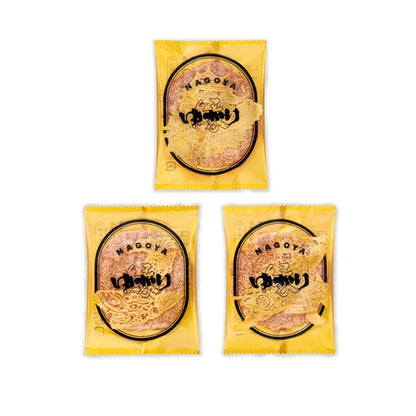 Sakanaka Sohonten En Gold Can Shrimp Crackers 10 Pieces