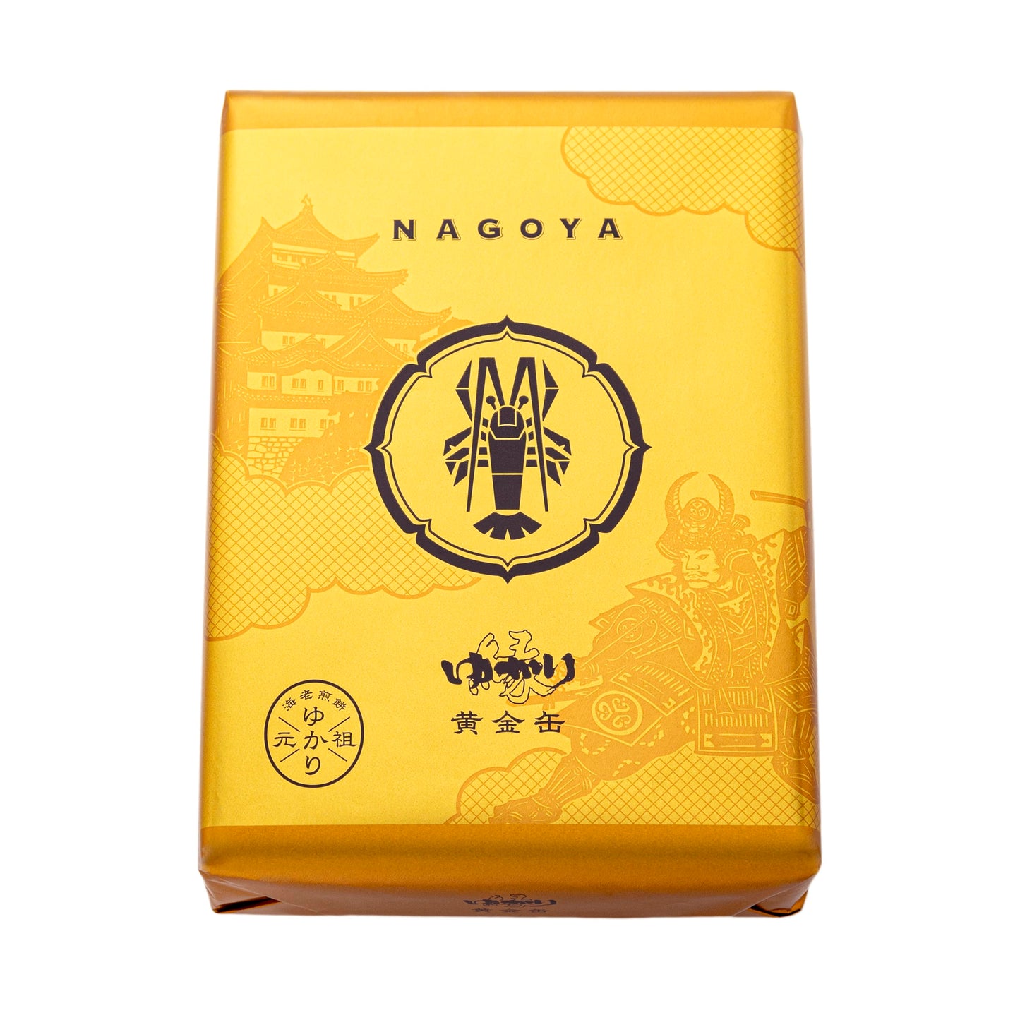 Sakae Katsu Sohonten En Gold Can Shrimp Crackers 18 Pieces