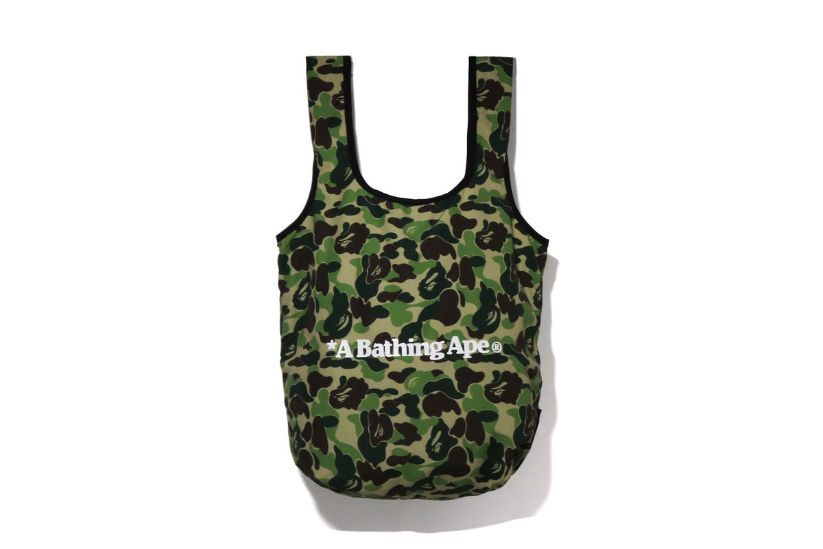 BAPE ABC CAMO APE HEAD UTILITY BAG