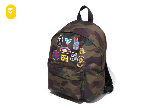 BAPE 1ST CAMO PATCH PRINT DAYPACK