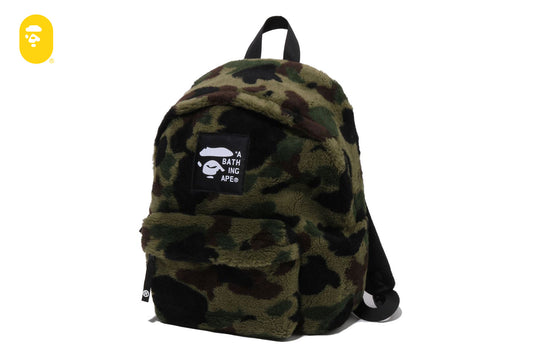 BAPE 1ST CAMO FLEECE DAYPACK