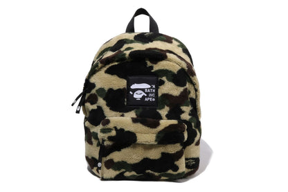 BAPE 1ST CAMO FLEECE DAYPACK