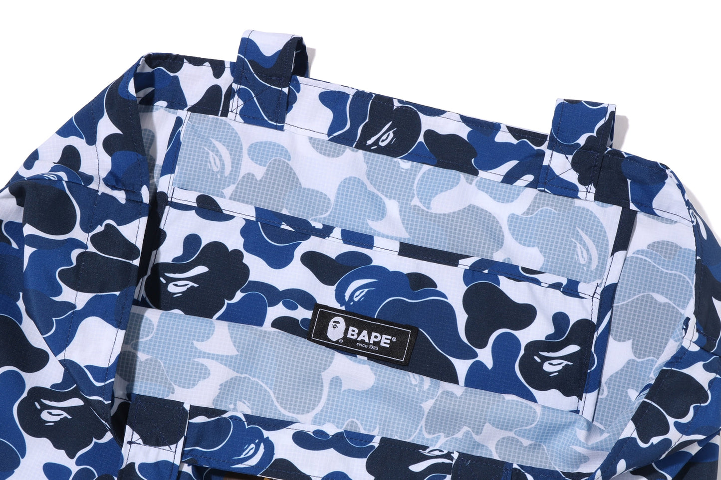 BAPE CAMO GO APE POINTER 大學風格托特包 BAPEC
