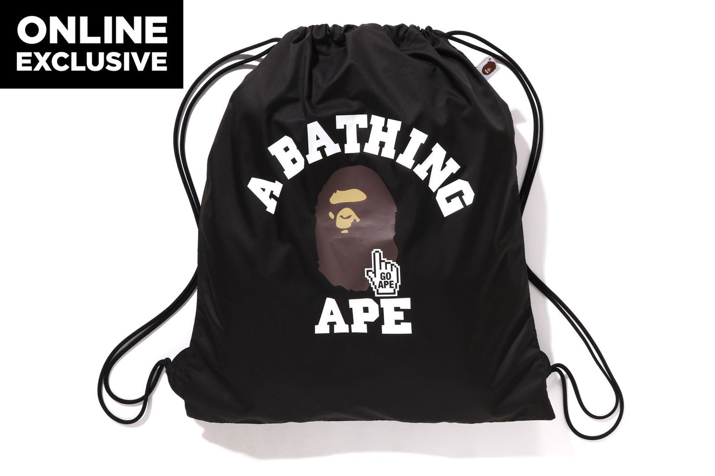 BAPE GO APE POINTER COLLEGE KNAPSACK BAPEC