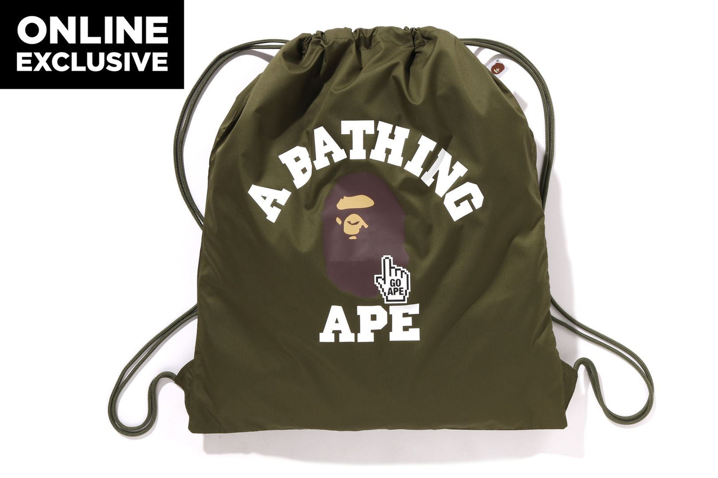 BAPE GO APE POINTER COLLEGE KNAPSACK BAPEC