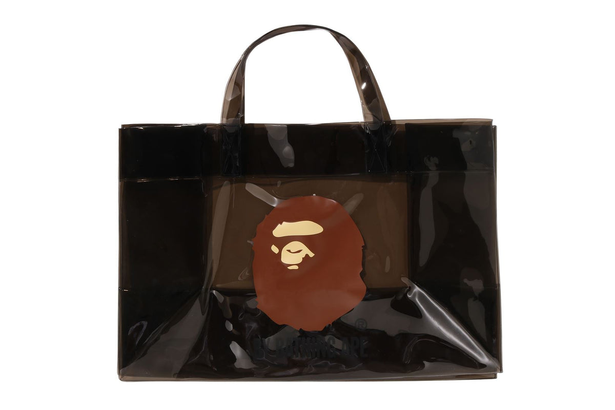 BAPE APE HEAD CLEAR BAG