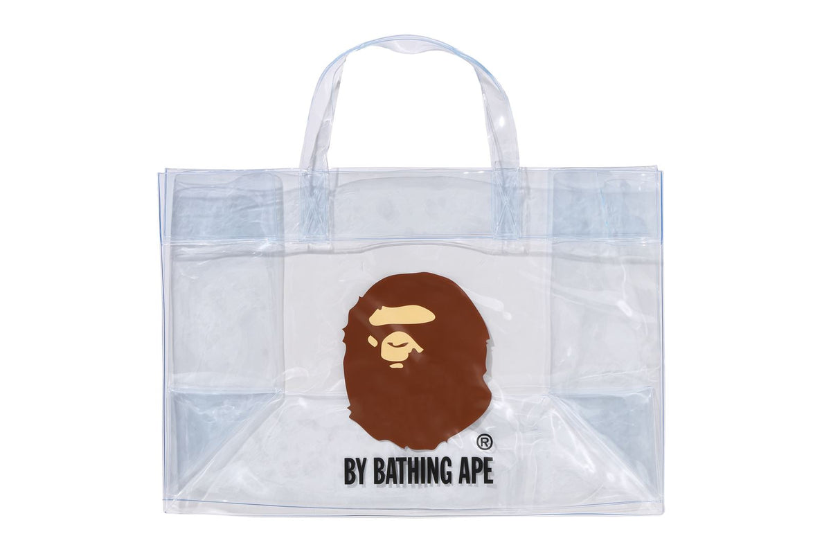 BAPE APE HEAD CLEAR BAG