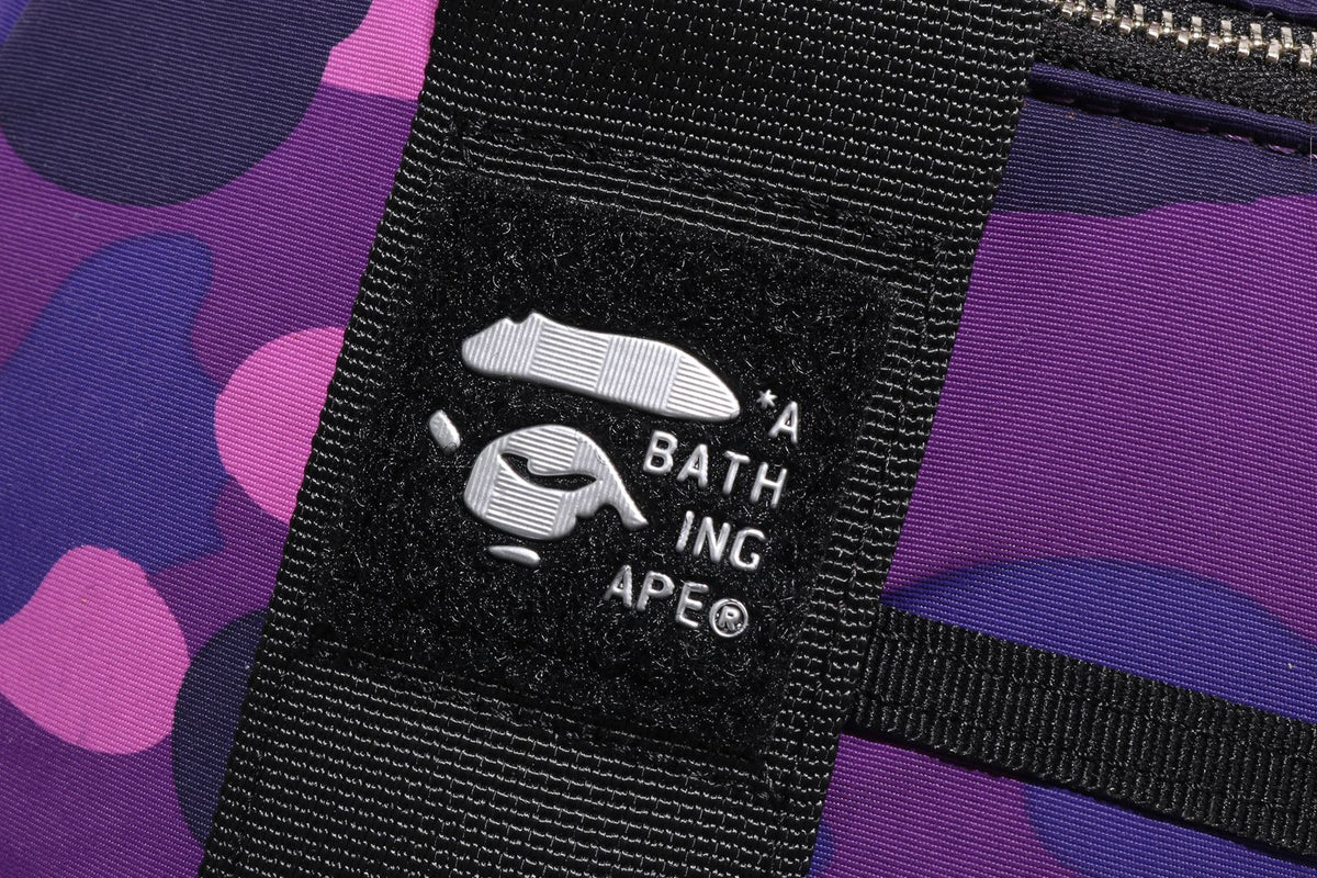 BAPE COLOR CAMO RECORDS BAG