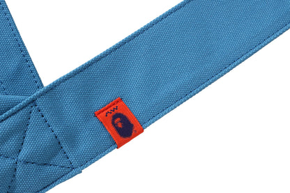 BAPE BY KAZUKI KURAISHI "WHOLE EARTH" 2-WAY CANVAS TOTE BAG