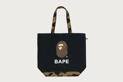 BAPE 1ST CAMO APE HEAD 托特包