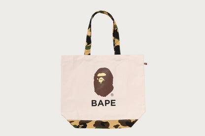 BAPE 1ST CAMO APE HEAD 托特包